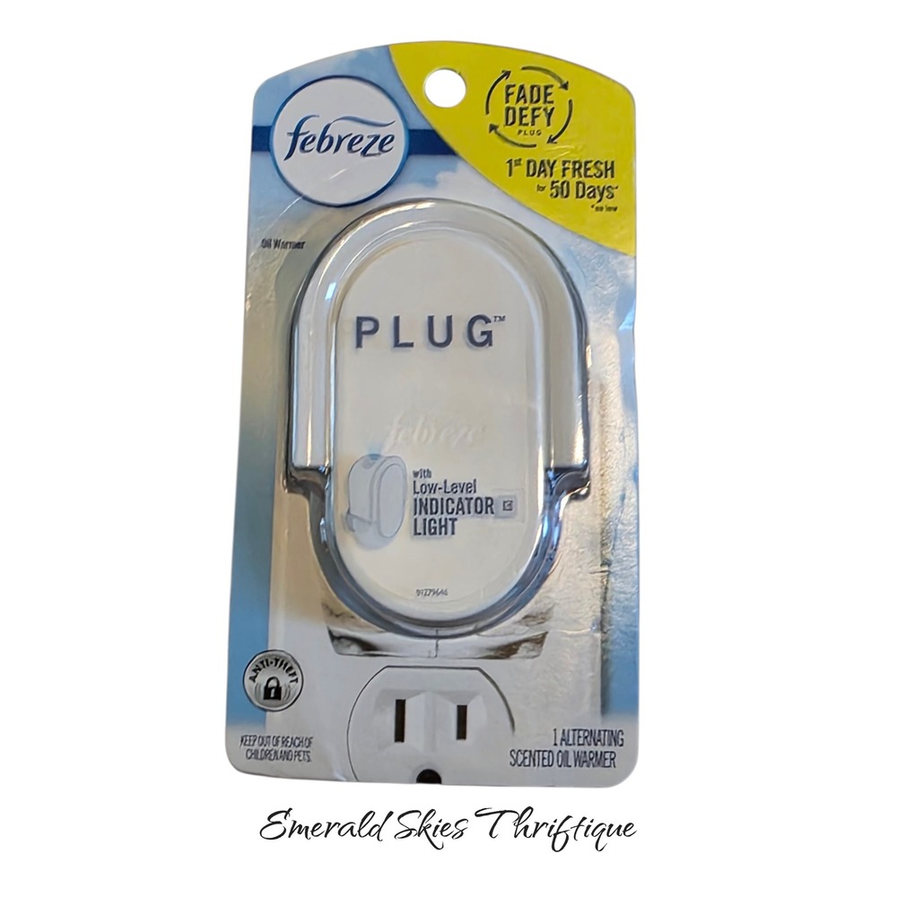 Febreze plug In Air Freshener Fade Defy Plugs Oil Warmer Lot of 5 NEW free ship - Picture 3 of 5